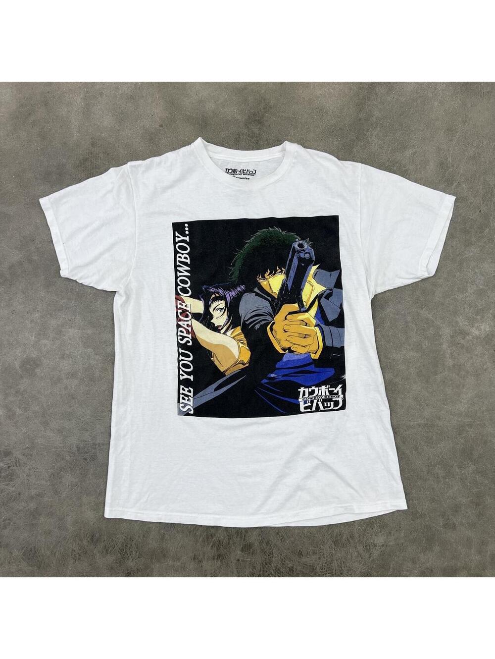Cowboy Bebop Session List “See You Space Cowboy” White XL